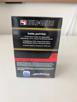 Pokemon TCG Mega Evolution Phantasmal Flames Build and Battle Box NEW SEALED - Image 2