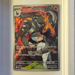 The Pokemon Company Team Rocket's Houndoom SV10 Destined Rivals 191/182 IR Holo - Image 1