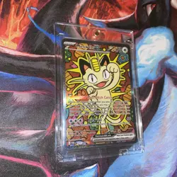 Pokemon TCG Perfect Order Meowth EX Special Illustration Rare SIR #121/088 mint - Image 1