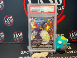 2021 Pokemon SWSH FA/ Charizard VMAX Shining Fates #SV107 PSA 9 - Image 1