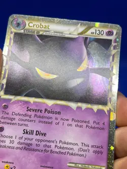 2010 Pokemon HeartGold SoulSilver Unleashed Crobat Prime 84/95 Ultra Rare NM/LP - Image 4