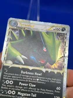 2010 Pokemon HeartGold SoulSilver Unleashed Tyranitar Prime 88/95 Ultra Rare DMG - Image 5