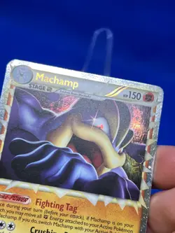 2010 Pokemon HeartGold SoulSilver Triumphant Machamp Prime 95/102 Ultra Rare MP - Image 4