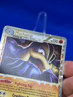 2010 Pokemon HeartGold SoulSilver Triumphant Machamp Prime 95/102 Ultra Rare MP - Image 5