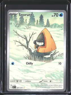 Snorunt 227/217 Illustration Rare Ascended Heroes Pokemon Holo NM/M - Image 1