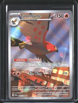 Talonflame 091/088 Holo Illustration Rare Perfect Order Pokemon NM/M - Image 1