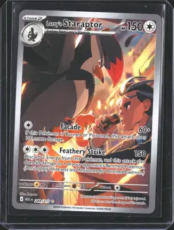 Larry's Staraptor 249/217 Illustration Rare Ascended Heroes Pokemon NM/M - Image 1