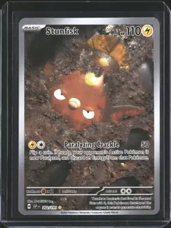 Stunfisk 202/191 Illustration Rare Surging Sparks Pokemon NM/M - Image 1
