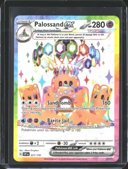 Palossand ex 221/191 Ultra Rare Surging Sparks Pokemon NM/M - Image 1