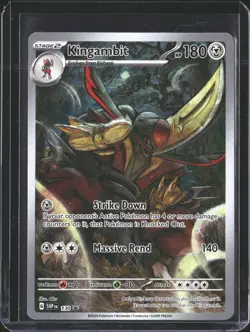 Kingambit 130 Holo Promo Scarlet & Violet Promo Pokemon NM/M - Image 1