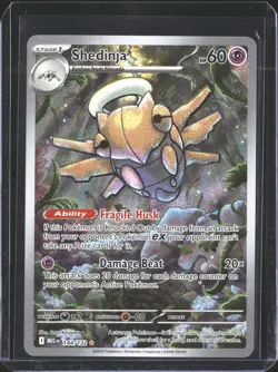 Shedinja 144/132 Illustration Rare Mega Evolution Pokemon NM/M - Image 1