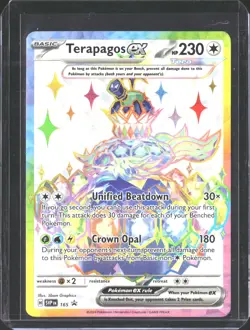 Terapagos ex 165 Holo Promo Scarlet & Violet Promo Pokemon NM/M - Image 1