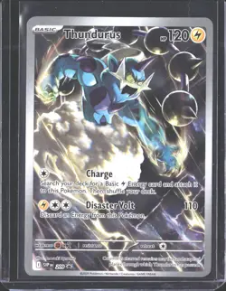 Thundurus 209 Holo Promo Scarlet & Violet Promo Pokemon NM/M - Image 1