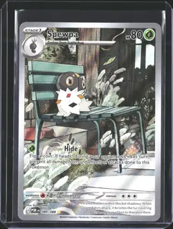 Spewpa 089/088 Holo Illustration Rare Perfect Order Pokemon NM/M - Image 1