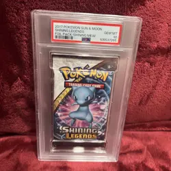 Shining Legends Pokemon Booster Pack (x1) - Factory Sealed PSA 10 - Image 1