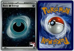 Pokemon TCG Basic Darkness Energy SVE EN 015 Cosmos Holo Play! Prize Pack - Image 3