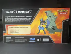 DMG Box Pokemon Lucario V & Tyranitar V Heavy Hitters Premium Collection SEALED - Image 4