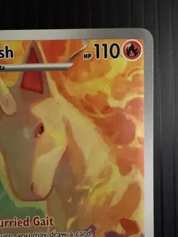 Pokemon Rapidash Holo Illustration Rare SV10: Destined Rivals 189/182 NM - Image 3