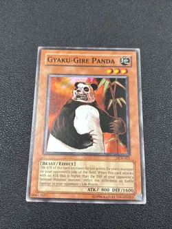 Yu-Gi-Oh Gyaku-Gire Panda DCR-021 Dark Crisis Unlimited A6 - Image 2