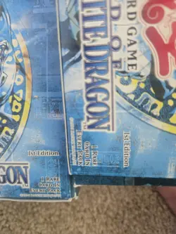 X4 Yugioh Empty Booster Boxes LOB 1st ED, Dark BEGINNING, Ancient Sanctuary - Image 2