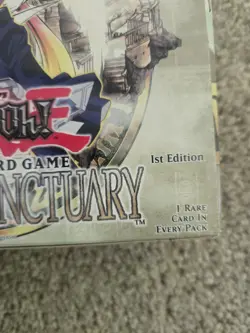 X4 Yugioh Empty Booster Boxes LOB 1st ED, Dark BEGINNING, Ancient Sanctuary - Image 3