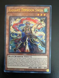 Radiant Typhoon Swen - DOOD-EN014 (Ultra Rare) - 1st Ed - NM - Yu-Gi-Oh - Image 1