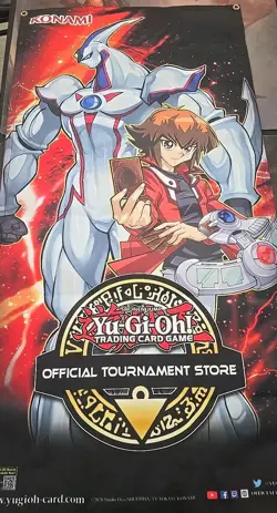 Yu-Gi-Oh! Tournament Store Wall Banner Jayden Yuki Yugioh - Image 1