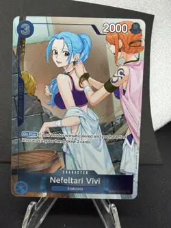 Nefeltari Vivi EB02-026 SR Foil One Piece Extra Booster: One Piece Heroines NM - Image 1