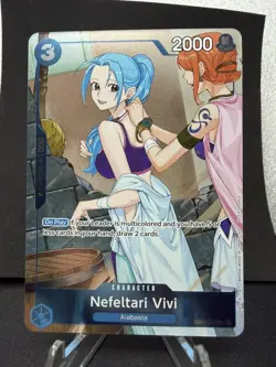 Nefeltari Vivi EB02-026 SR Foil One Piece Extra Booster: One Piece Heroines NM - Image 3