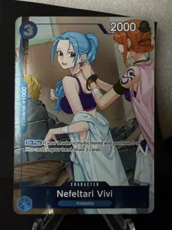 Nefeltari Vivi EB02-026 SR Foil One Piece Extra Booster: One Piece Heroines NM - Image 4