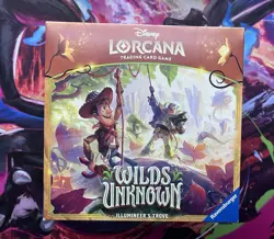 Disney Lorcana TCG WILDS UNKNOWN Illumineer's Trove - New Factory Sealed Box - Image 1
