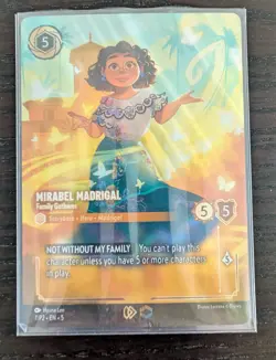 Mirabel Madrigal - Family Gatherer (Store Championship) 7 Disney Lorcana... - Image 2