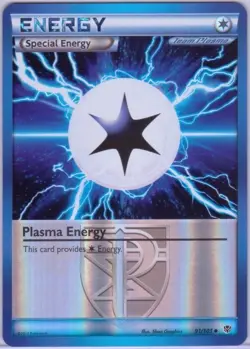 Pokemon - Plasma Energy - 91/101 - Reverse Holo - Plasma Blast - NM/M - Image 1
