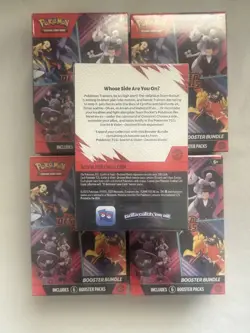 Pokemon TCG Scarlet & Violet Destined Rivals Booster Bundle LOT OF 5 - Image 3