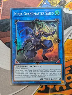 Yugioh - Ninja Grandmaster Saizo - OP20-EN010 - Super Rare - NM - Image 1