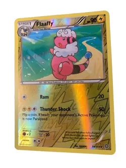 Flaaffy Steam Siege 39/114 Reverse Holo Uncommon Pokemon TCG Card - Image 1