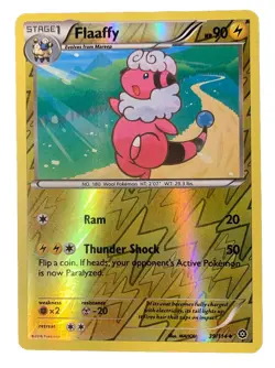 Flaaffy Steam Siege 39/114 Reverse Holo Uncommon Pokemon TCG Card - Image 2