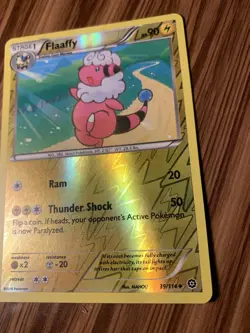 Flaaffy Steam Siege 39/114 Reverse Holo Uncommon Pokemon TCG Card - Image 3