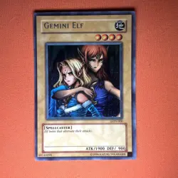 Gemini Elf LON-000 Secret Rare Labyrinth of Nightmare Yu-Gi-Oh Near Mint - Image 1