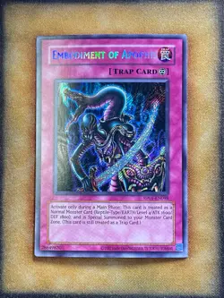 Yugioh Embodiment of Apophis RP01-EN098 Secret Rare NM - Image 1