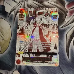 Bandai One Piece CCG Come On!! We'll Fight You!! OP09-020 Rare Foil Full Art - Image 1