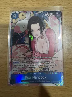 Boa Hancock ST17-004 SR Full Art Promo - One Piece Illustration Box Vol 1 - Image 1
