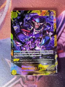 Marshall.D.Teach - Secret Rare One Piece Card OP-16 119 SEC - Image 1