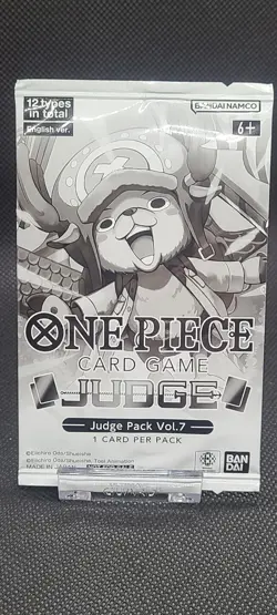One Piece Tcg Card Game Judge Pack Vol 7 Pack SEALED - Image 1