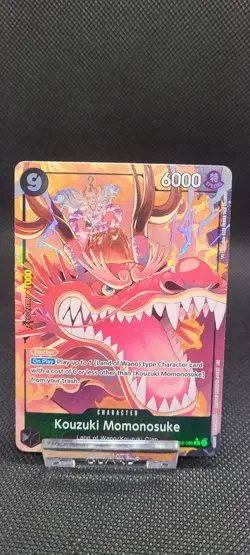 Kouzuki Momonosuke Alt Art OP16-085 OP16 - The Time of Battle ENGLISH NM - Image 1