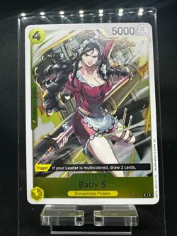 Baby 5 OP12-112 Legacy of the Master One Piece TCG - English NM R Foil - Image 1