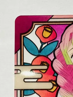 Mitsuri Demon Slayer Stained glass card Kimetsu Vrey Rare From Japan BANDAI F/S - Image 2