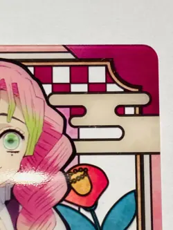 Mitsuri Demon Slayer Stained glass card Kimetsu Vrey Rare From Japan BANDAI F/S - Image 3