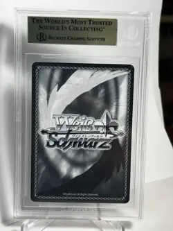 BGS 10 Signed Weiss Schwarz Dengeki Bunko Gnm/WS02-075SP SP Nanao - Image 2
