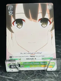 Megumi SHS/W56-E034 R How To Raise A Boring Girlfriend Weiss Schwarz English - Image 1